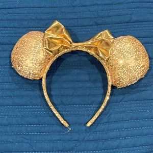 Gold Sequin Disney Ears